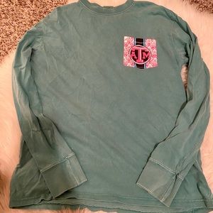 Texas A&M long sleeve tee